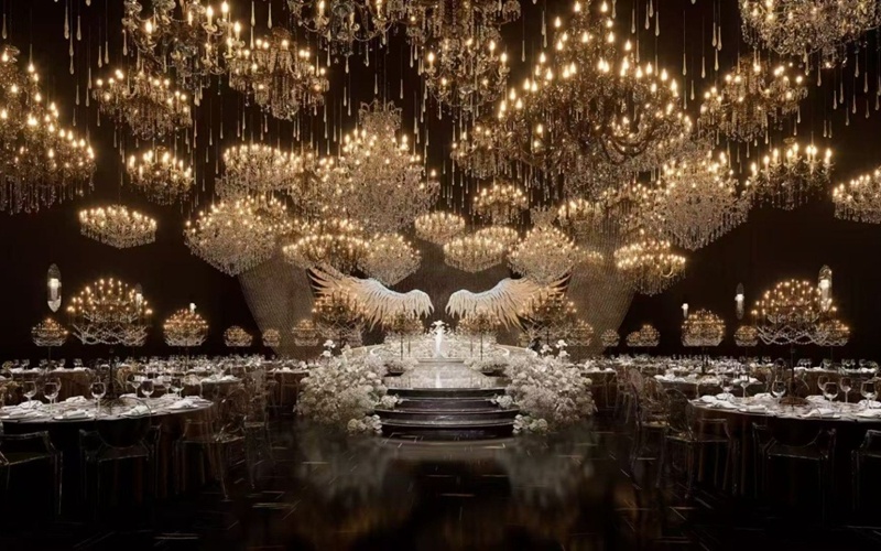 鎏金星河 [ 最大50桌 · 高8.0m · 无柱 ·  ]