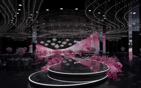 弗洛伊德 [ 最大26桌 · 高5.0m · 无柱 · 异形T台 ·  ]